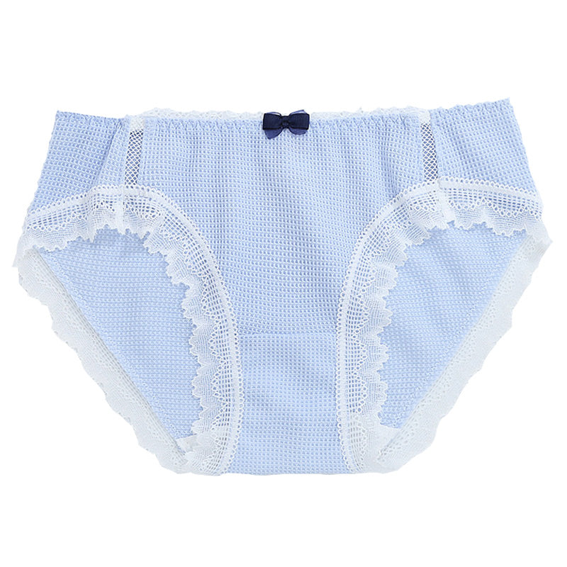 Lace bow girl's underwear PL10253