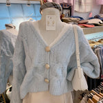 Blue V-Neck Sweater  PL52681