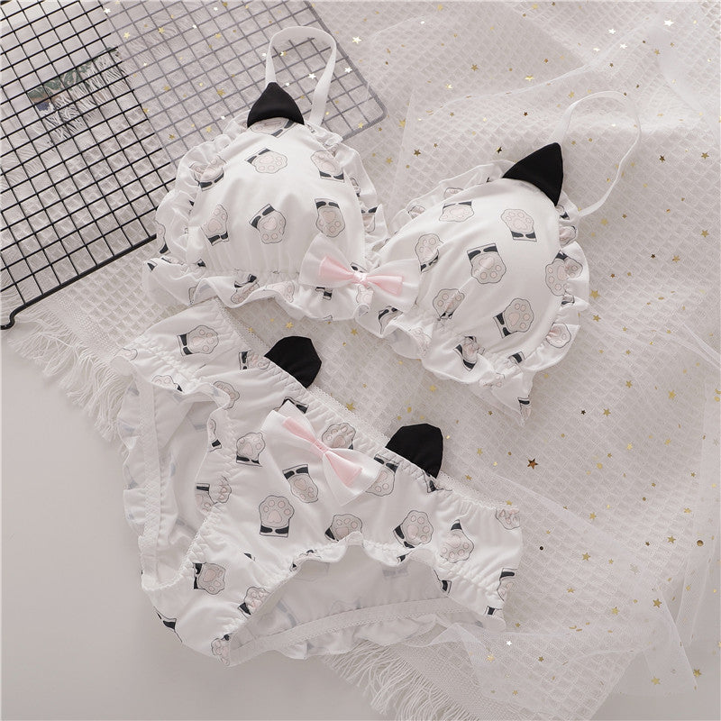Cat ear underwear set PL50436