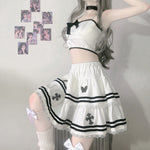 Harajuku High Waist Cake Dress + Sling Top PL51479
