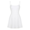 White Slip Dress  PL52617