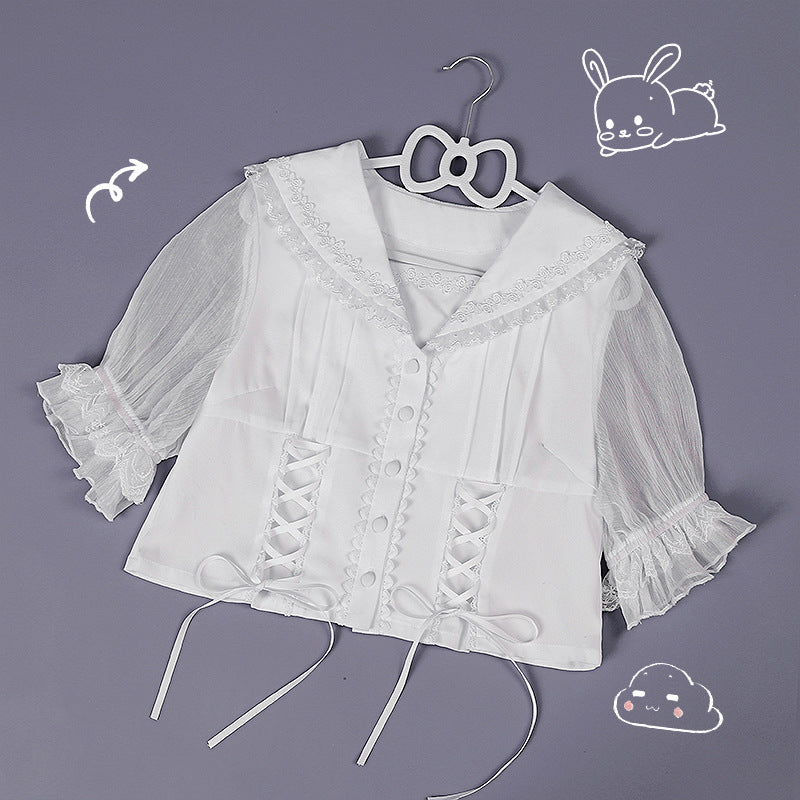 Lolita Short Sleeve Shirt PL51345