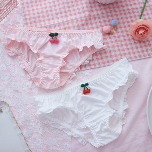 Summer milk cherry panties PL10254