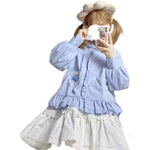 Cute Lolita Bunny Ears Hoodie PL51812
