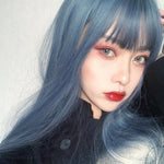 Harajuku blue-gray wig PL51124