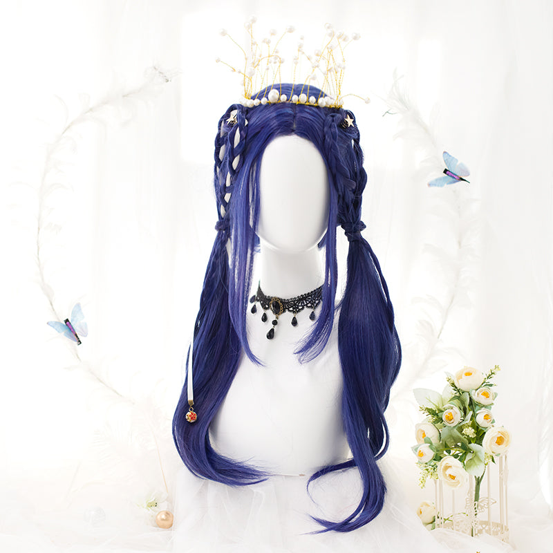 Pastelloves royal blue wig PL21053