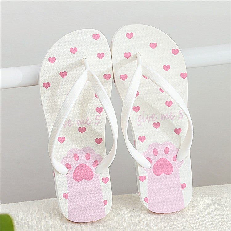 Cute cat's claw slippers PL51621