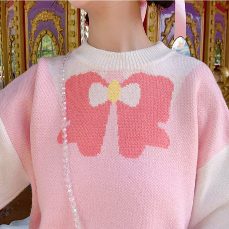 Cute pink angel sweater PL51287