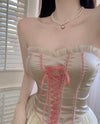 Lolita chiffon strapless dress  PL52676