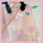 ins pink love vest PL51776