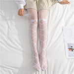 Harajuku Style Lolita White Stockings PL10098