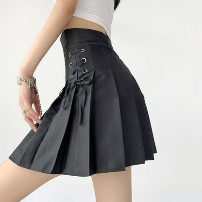 High waist pleated skirt PL51770