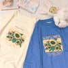 Sunflower print t-shirt PL20597