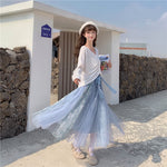 Hollow lace skirt PL50096