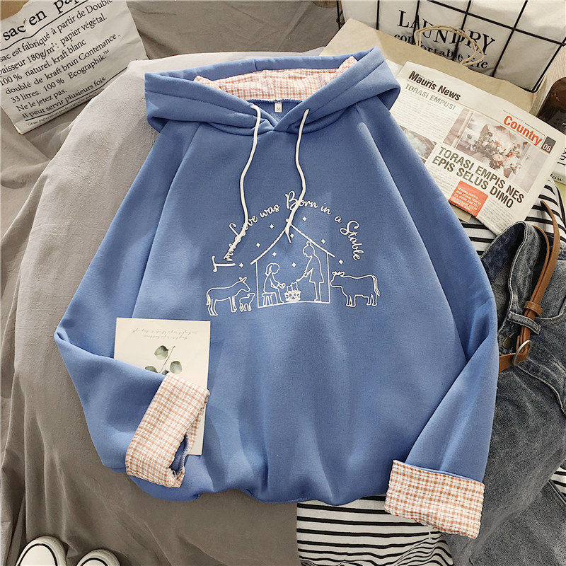 Letter print sweatshirt PL21239