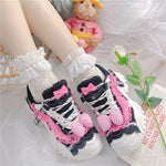 lolita lace sneakers  PL52718