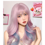 lolita blue powder wig PL52202