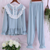 Lolita Embroidered Long Sleeve Pajama Set  PL20328