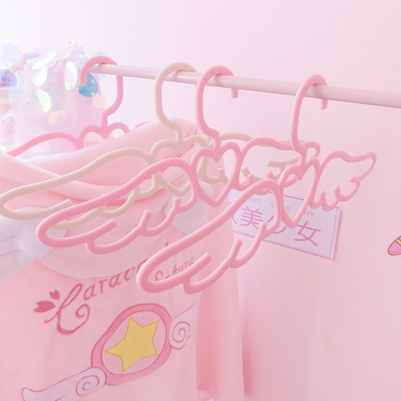 Love wings girl hanger 5 packs PL10181