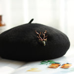 David's deer pin beret PL21193