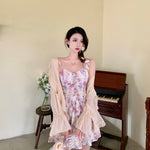 chic floral dress  PL52353