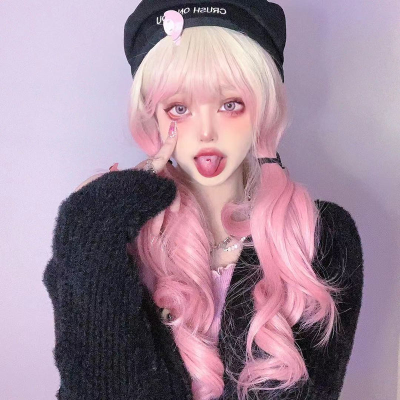 Pink gradient wig PL51426