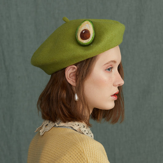 Avocado Green Beret PL50025