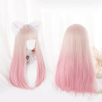 Lolita Long Straight Gradient Color Wig PL51775