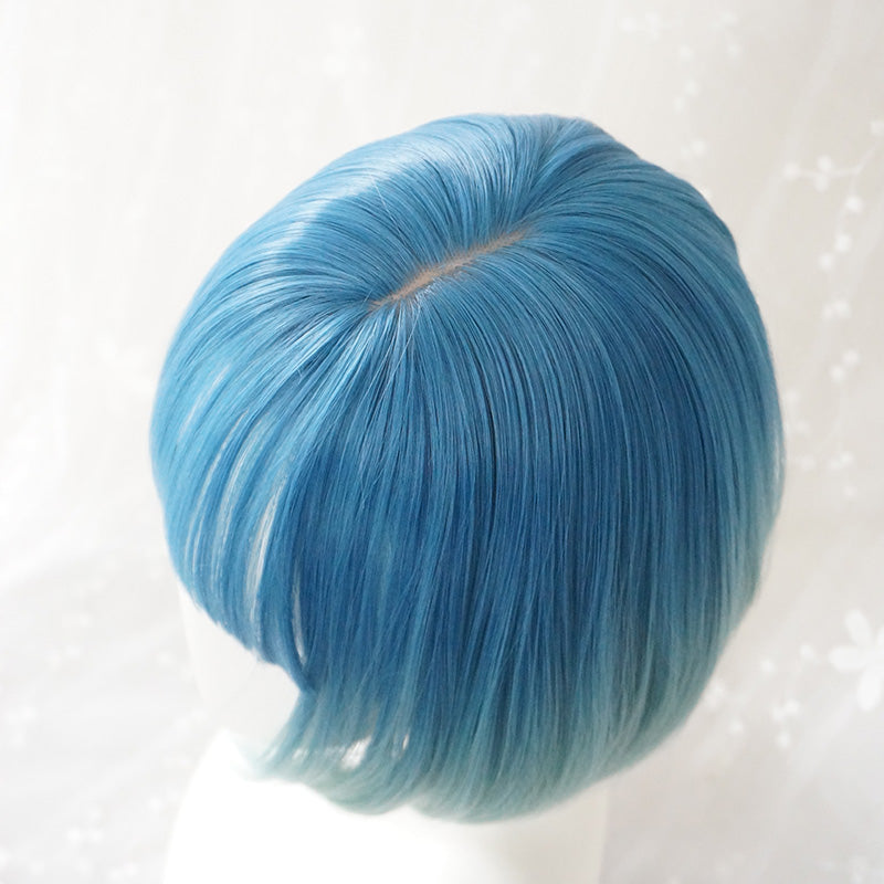 Blue-green gradient wig PL20661
