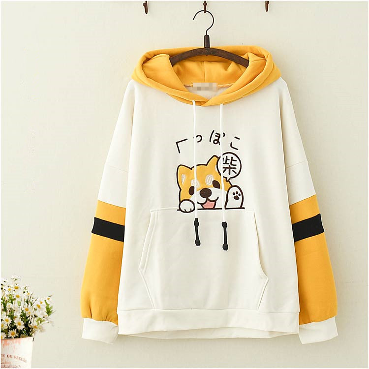 Puppy embroidered sweater PL21237