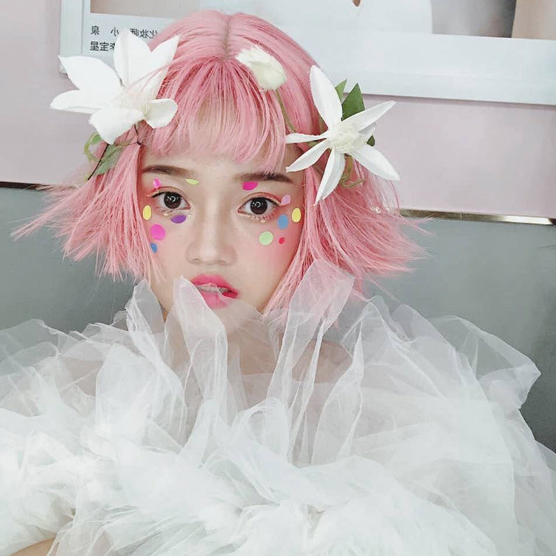 Harajuku pink wig PL51362