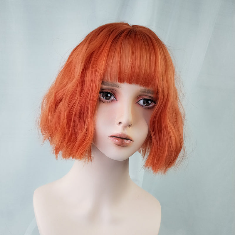 Kim Hyun A dirty orange wig PL20652
