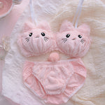 Cute plush underwear set PL51476