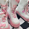 PINK CARTOON MARTIN BOOTS  PL52708