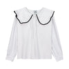 Vintage White Shirt Top  PL52266