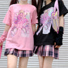 Loose cartoon T-shirt PL51099