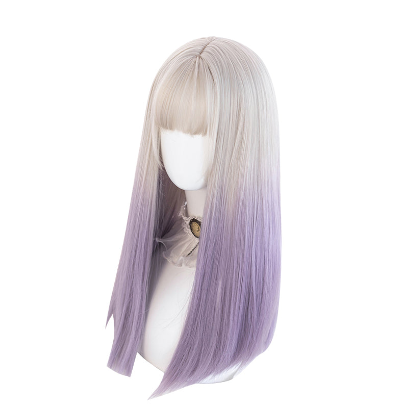 Lolita gradient color long straight wig PL51722