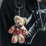 Dark Bloody Bear Cub Keychain Pendant PL21000