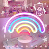 Rainbow Unicorn Neon PL50672