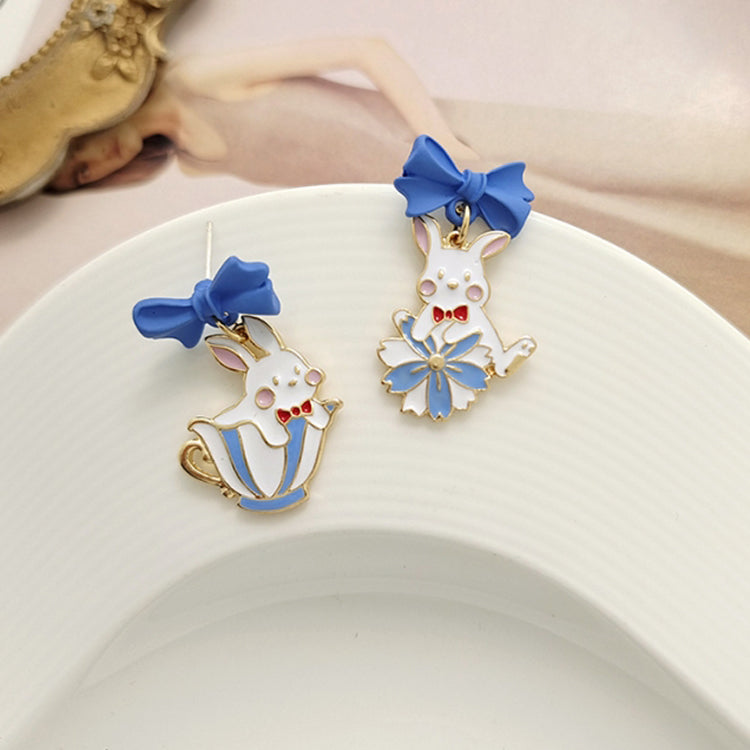 Lolita Rabbit Cat Stud Earrings  PL52558