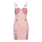 pink slip dress  PL52620