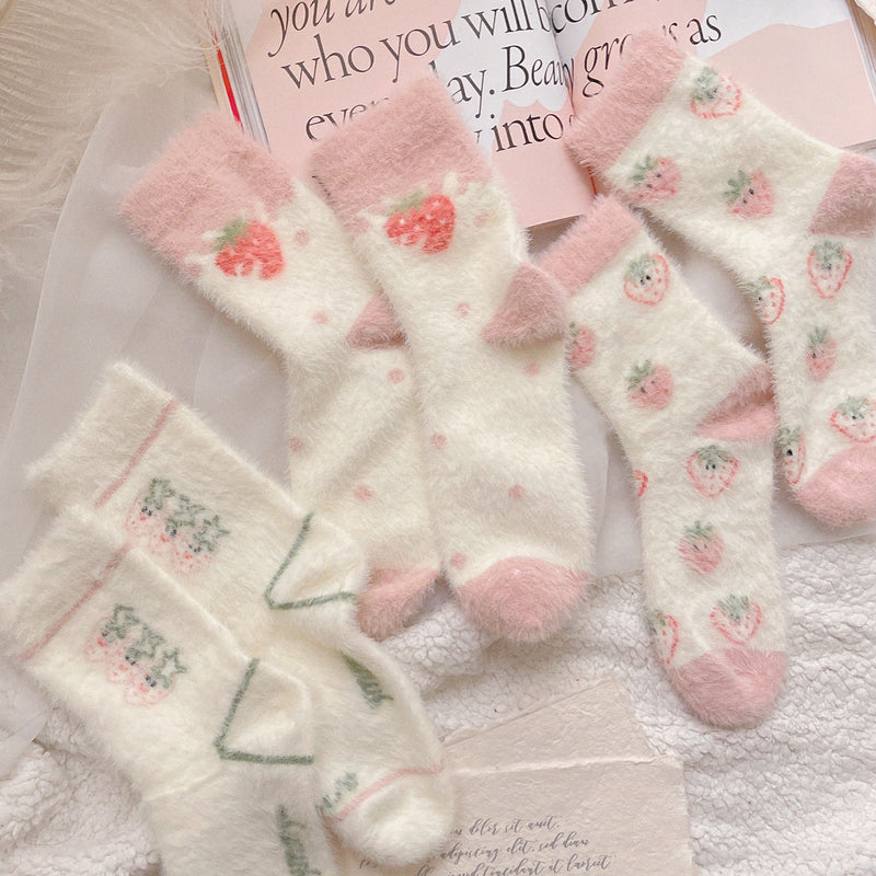 Cute alphabet socks PL52170