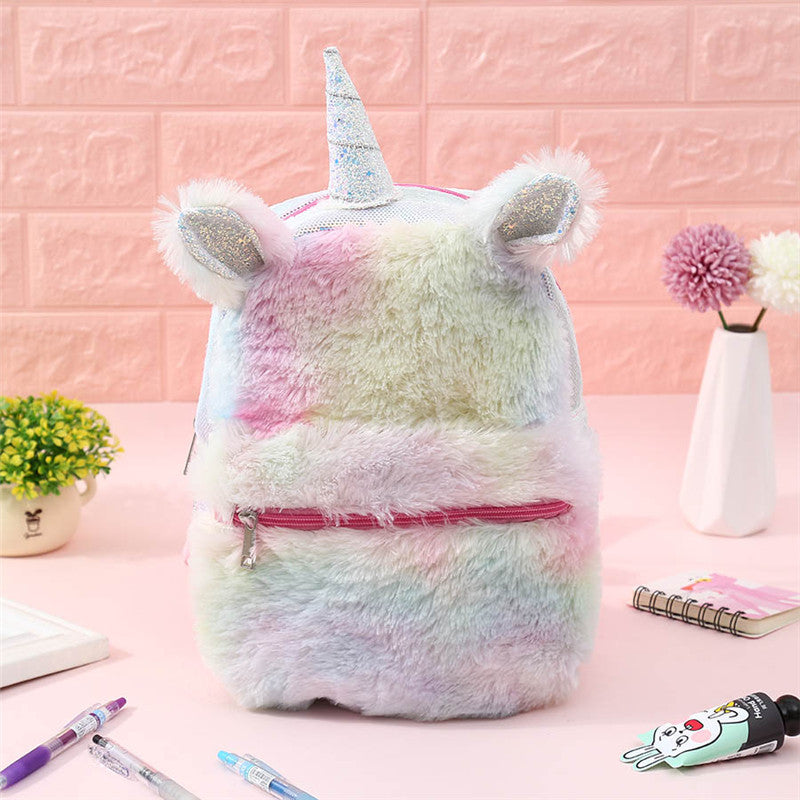 Lolita Unicorn Plush Backpack      PL20141