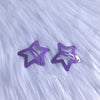 Purple Star Hair Clip PL50243（Four hairpins）