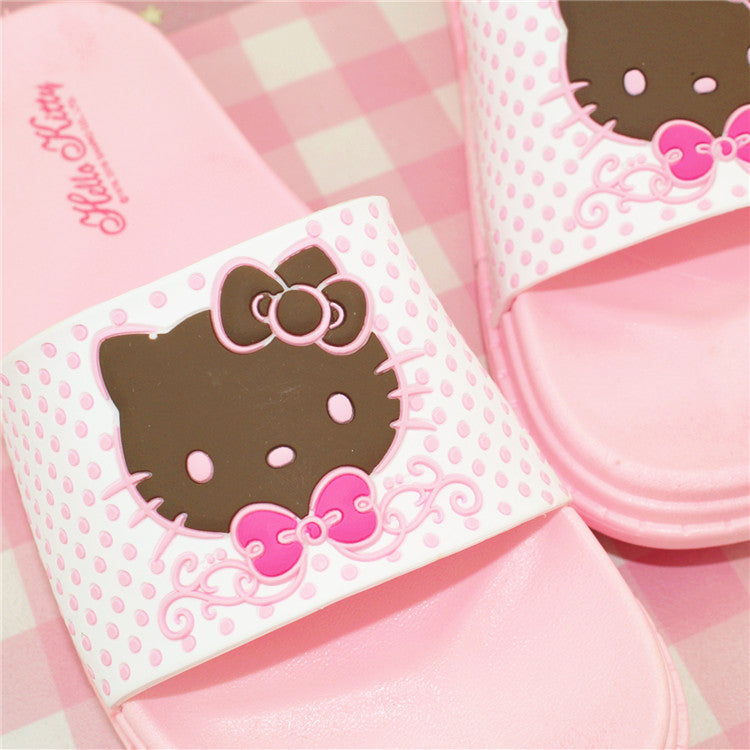 Cute cartoon Kitty slippers PL51374