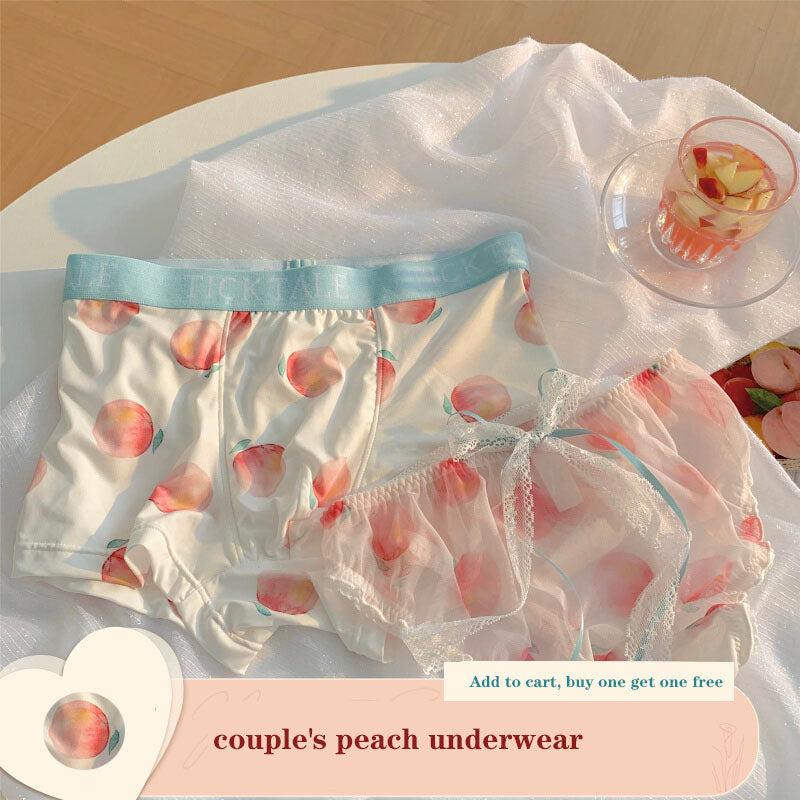 peach flavor couple underwear PL52237 – pastelloves