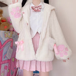 Cute plush jacket PL51883