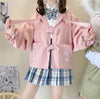 Cute rabbit embroidered jacket PL51819