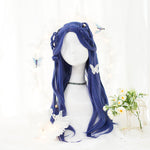 Lolita Royal Blue Long Straight Wig  PL52540