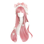 Lolita long pink wig PL50377